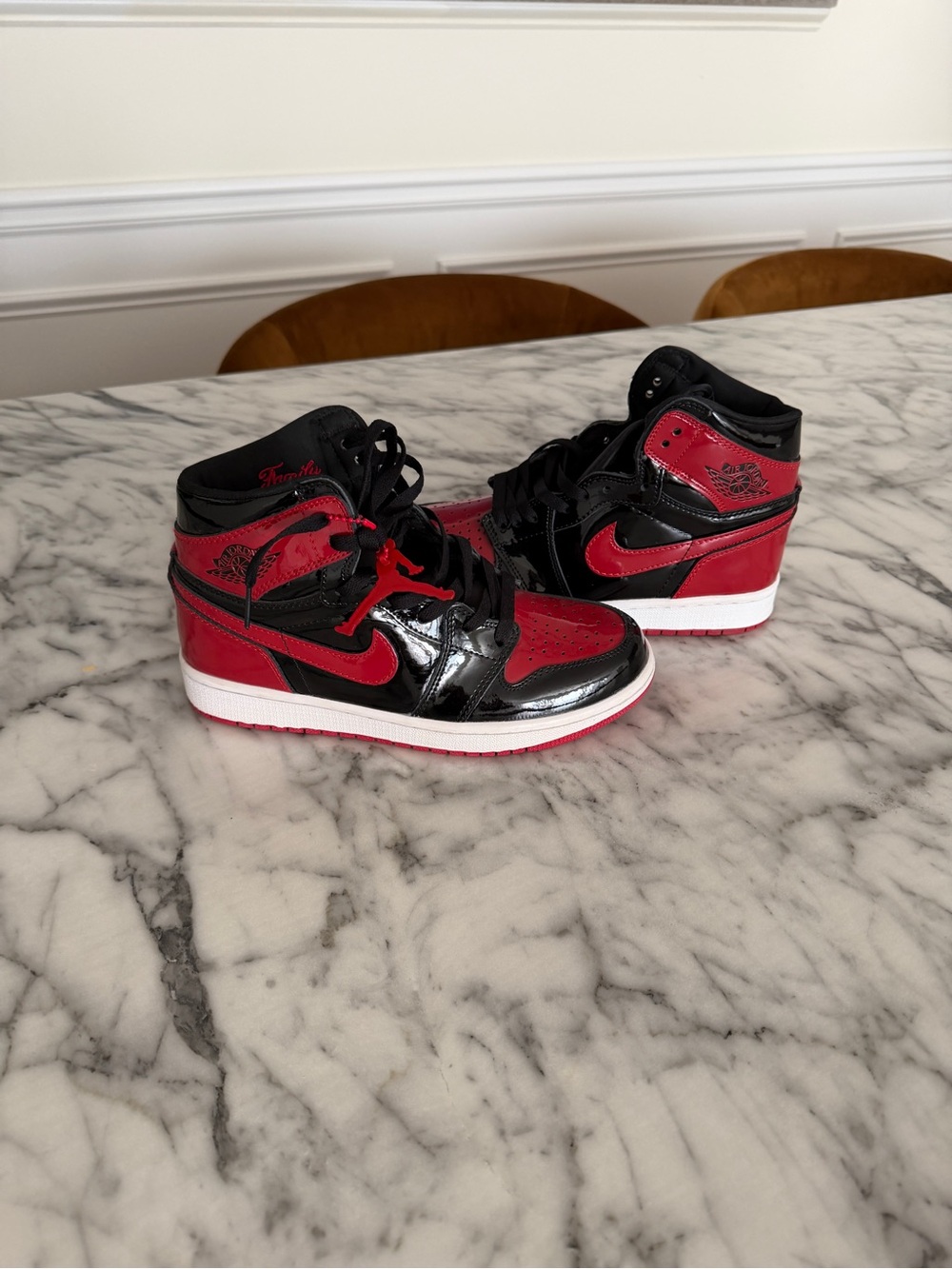 Nike Air Jordan 1 High OG Black/Red (Bred) Men’s Athletic Shoes